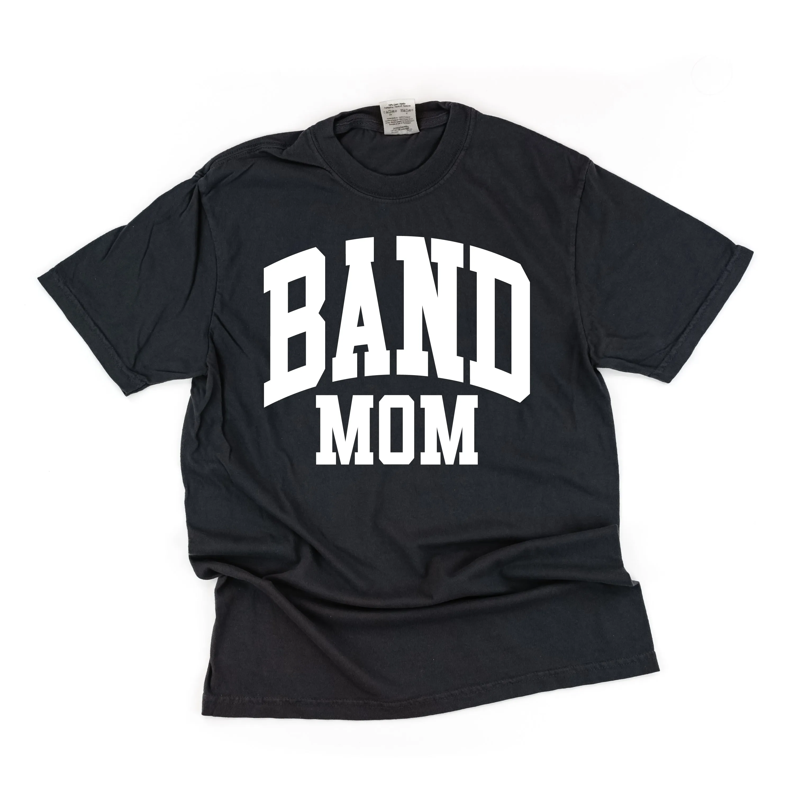 Varsity Style - BAND MOM - SHORT SLEEVE COMFORT COLORS TEE