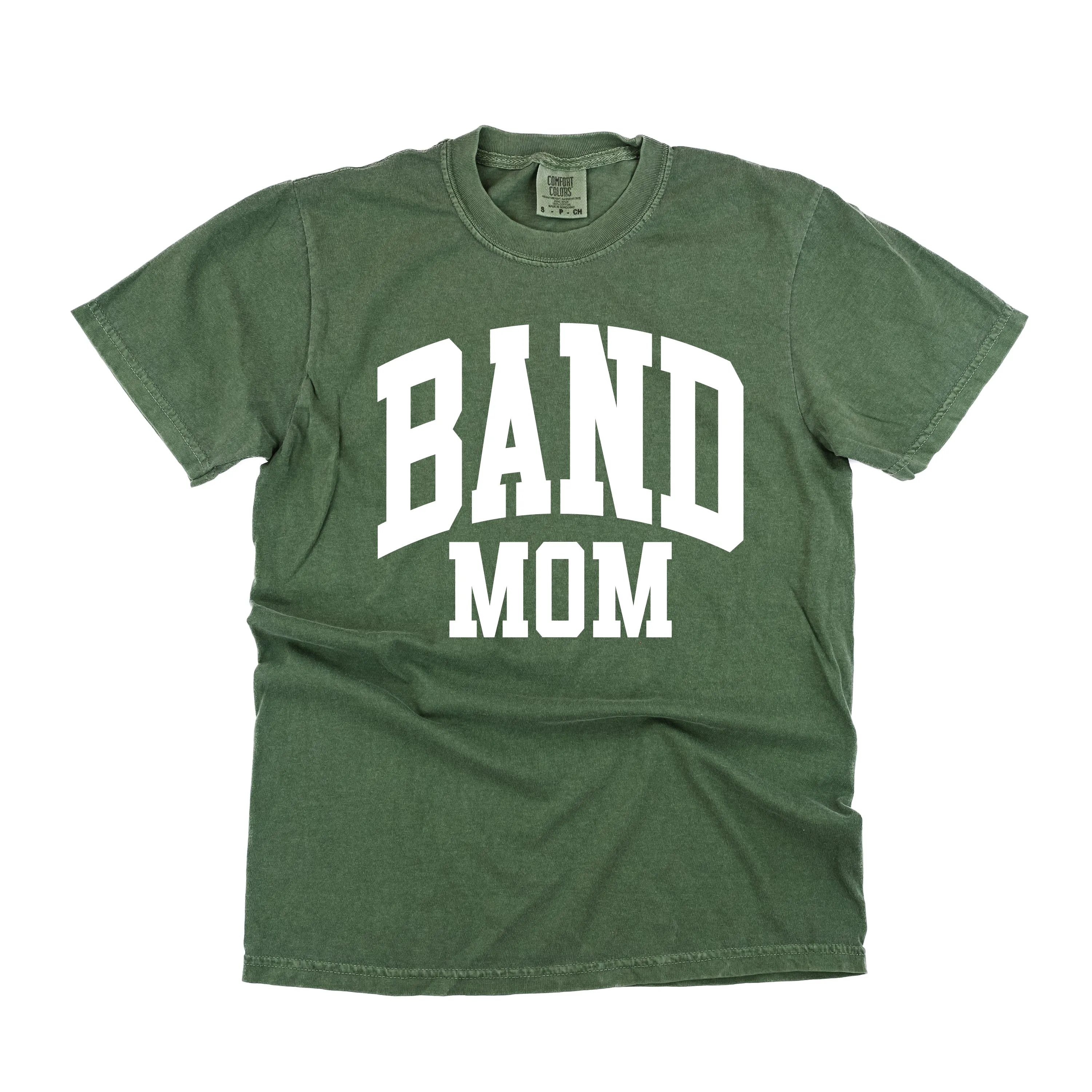 Varsity Style - BAND MOM - SHORT SLEEVE COMFORT COLORS TEE