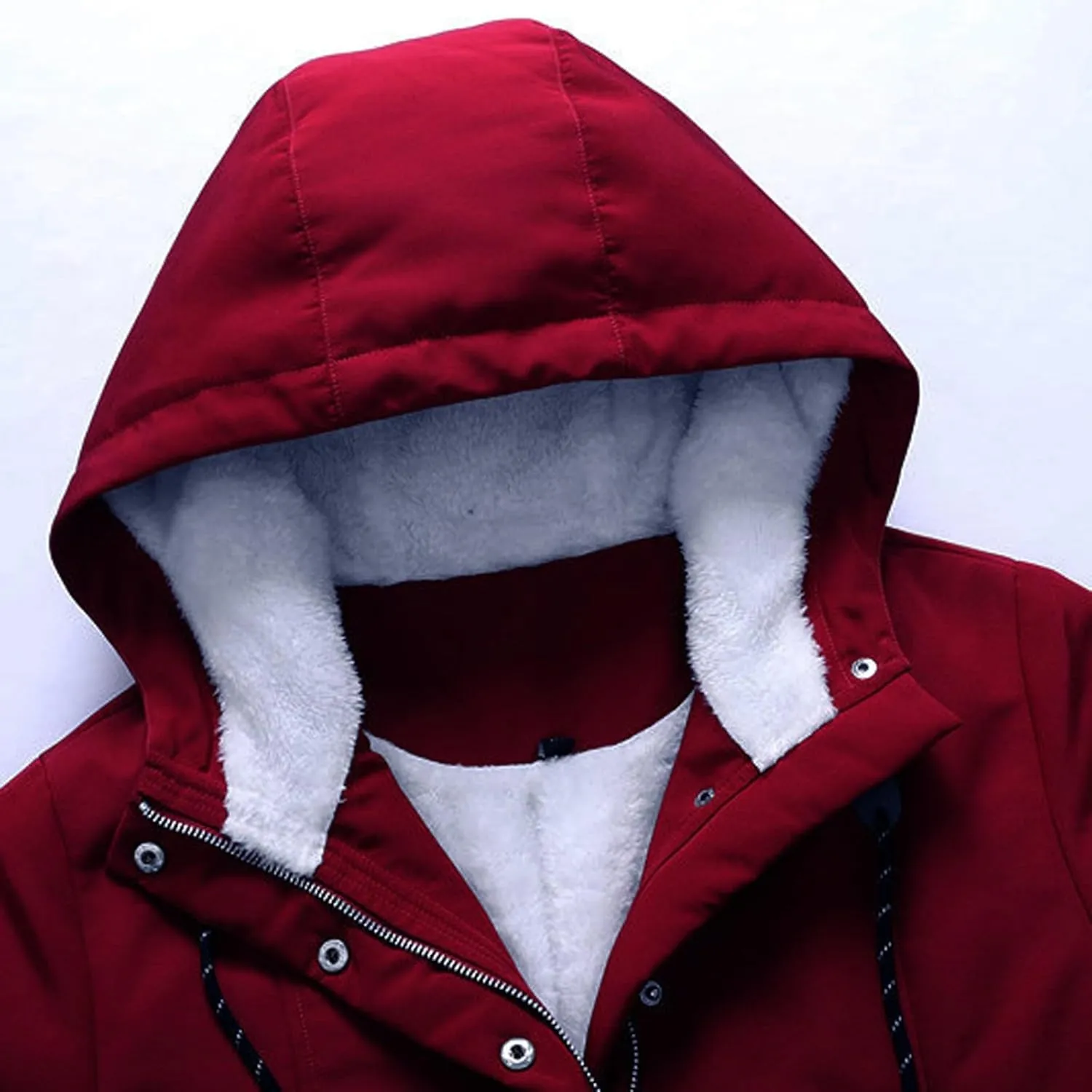 Winter Coats for Women 2024 Trendy Plus Size Warm Sherpa Fleece Lined Jackets Fleece Hooded Parka Peacoat Outerwear