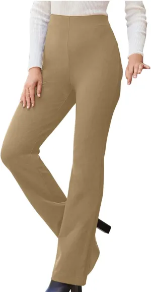 Women Dress Pants Trouser Slack High Waist Stretch Bootcut Pant Tall, Petite, Regular for Work Office Business Casual