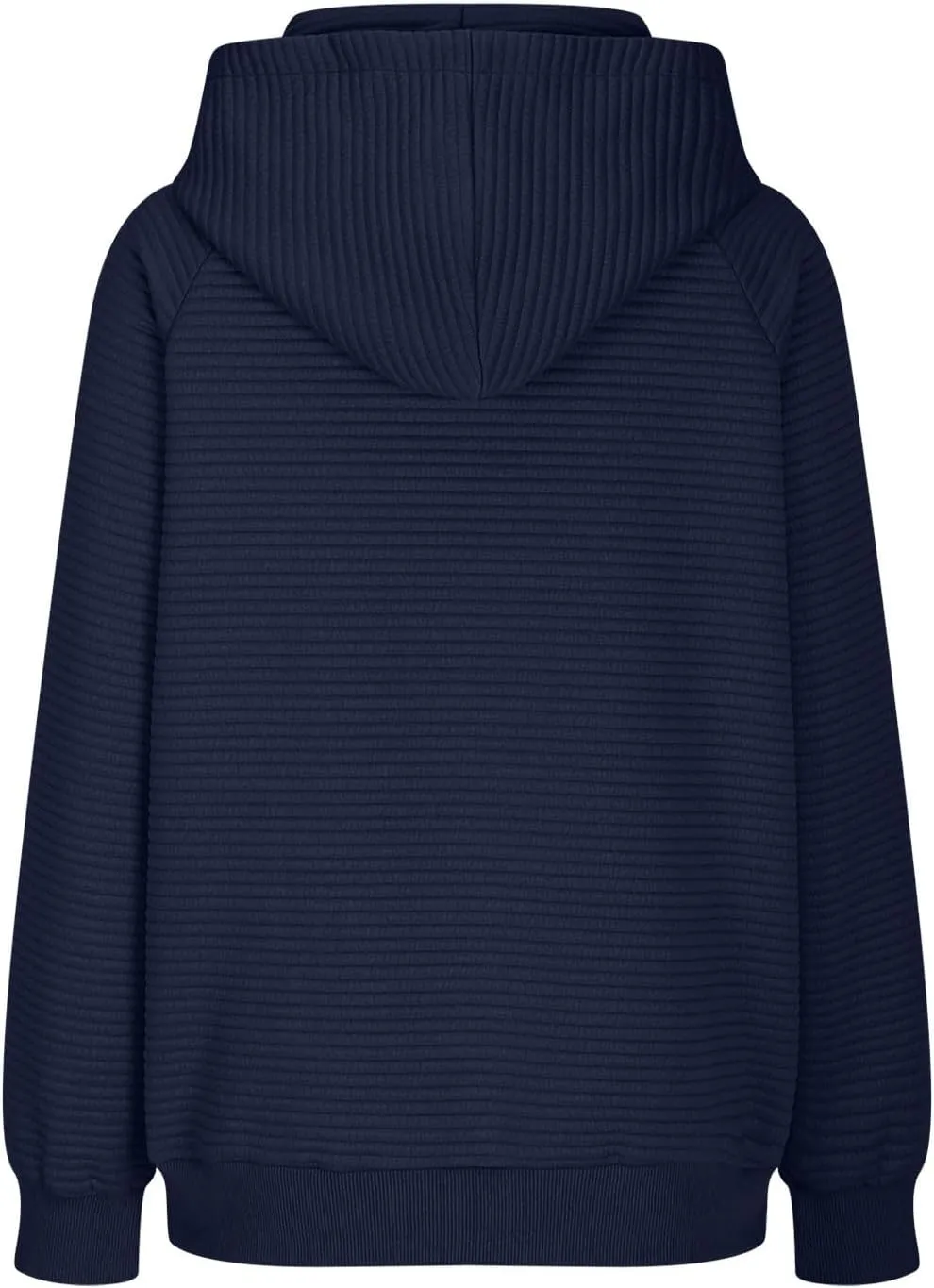 Women Hoodies Casual Hooded Oversized Sweatshirts with Large Pocket Raglan Long Sleeve Loose Solid Pullover Tops