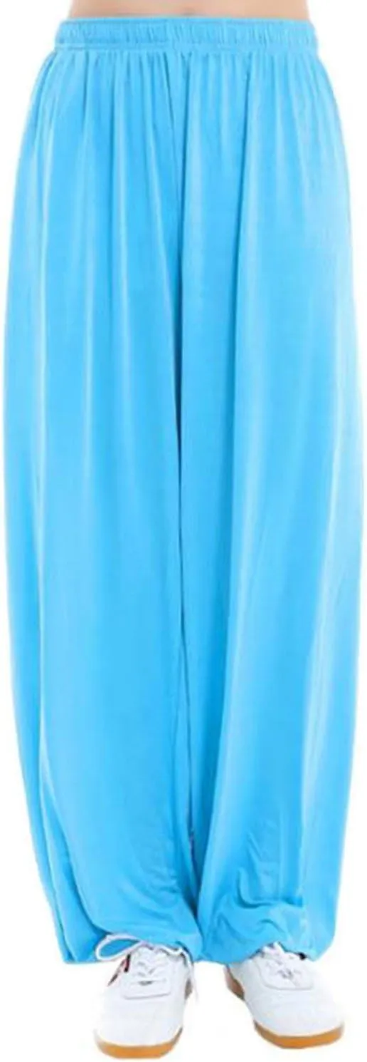 Women Plus Size Super Soft Harem Pants Modal Yoga Pants Elastic Pilates Pants