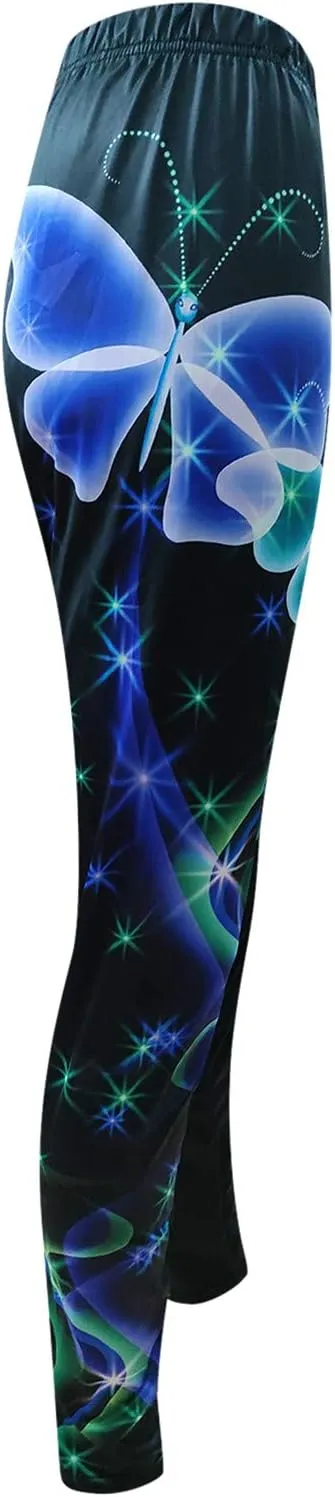 Women Yoga Pants Sport Pants Casual Women Plus Fashion Size Waist Yoga Pants Funny Graphic Stretchy Pants Women