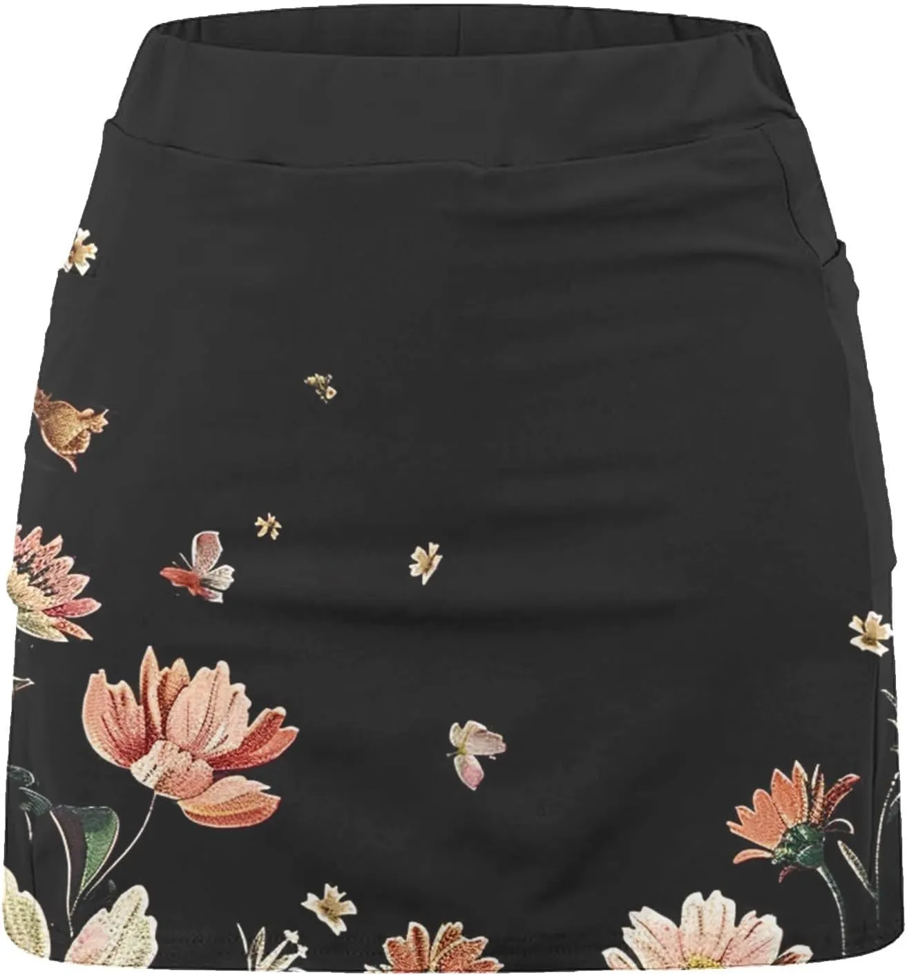 Women's Athletic Skirt Shorts Casual Stretchy Skinny Thigh High Summer Outfit Everyday Wear Skirt Comfort Pants 2025