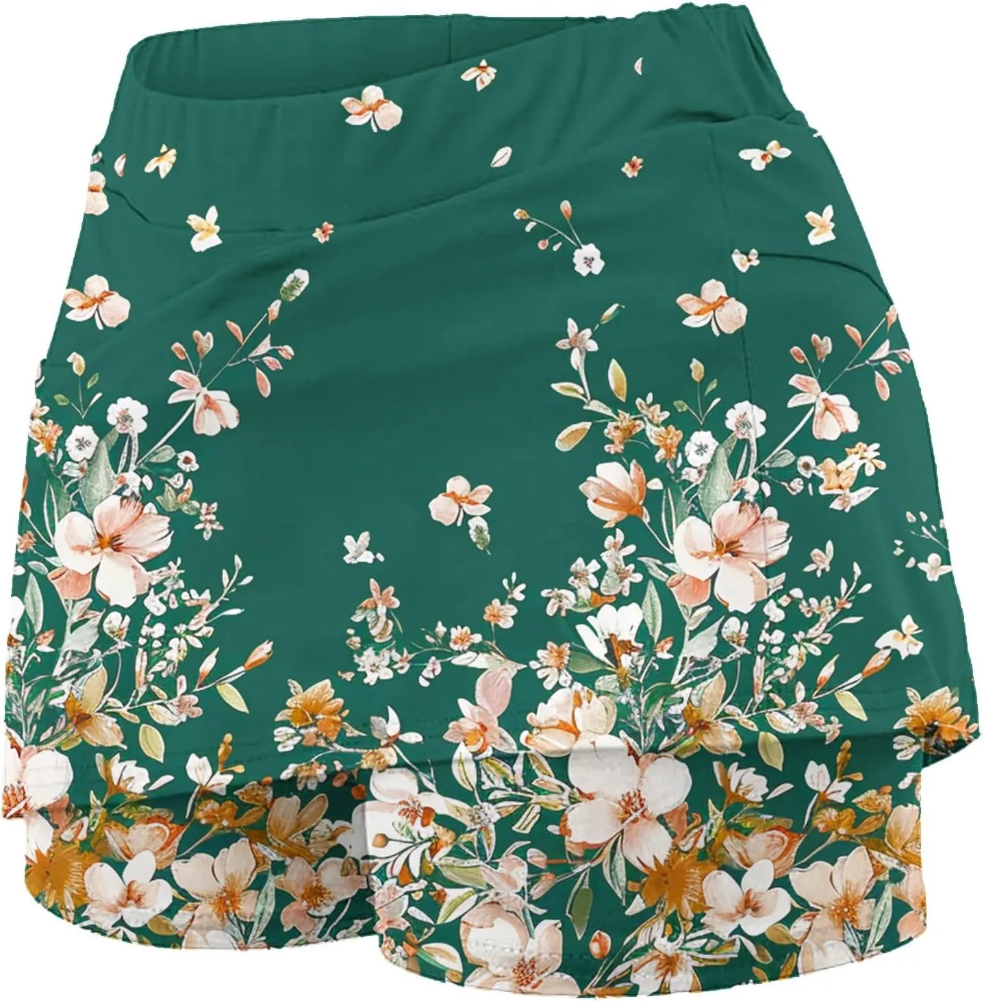 Women's Athletic Skirt Shorts Casual Stretchy Skinny Thigh High Summer Outfit Everyday Wear Skirt Comfort Pants 2025
