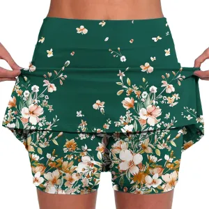 Women's Athletic Skirt Shorts Casual Stretchy Skinny Thigh High Summer Outfit Everyday Wear Skirt Comfort Pants 2025