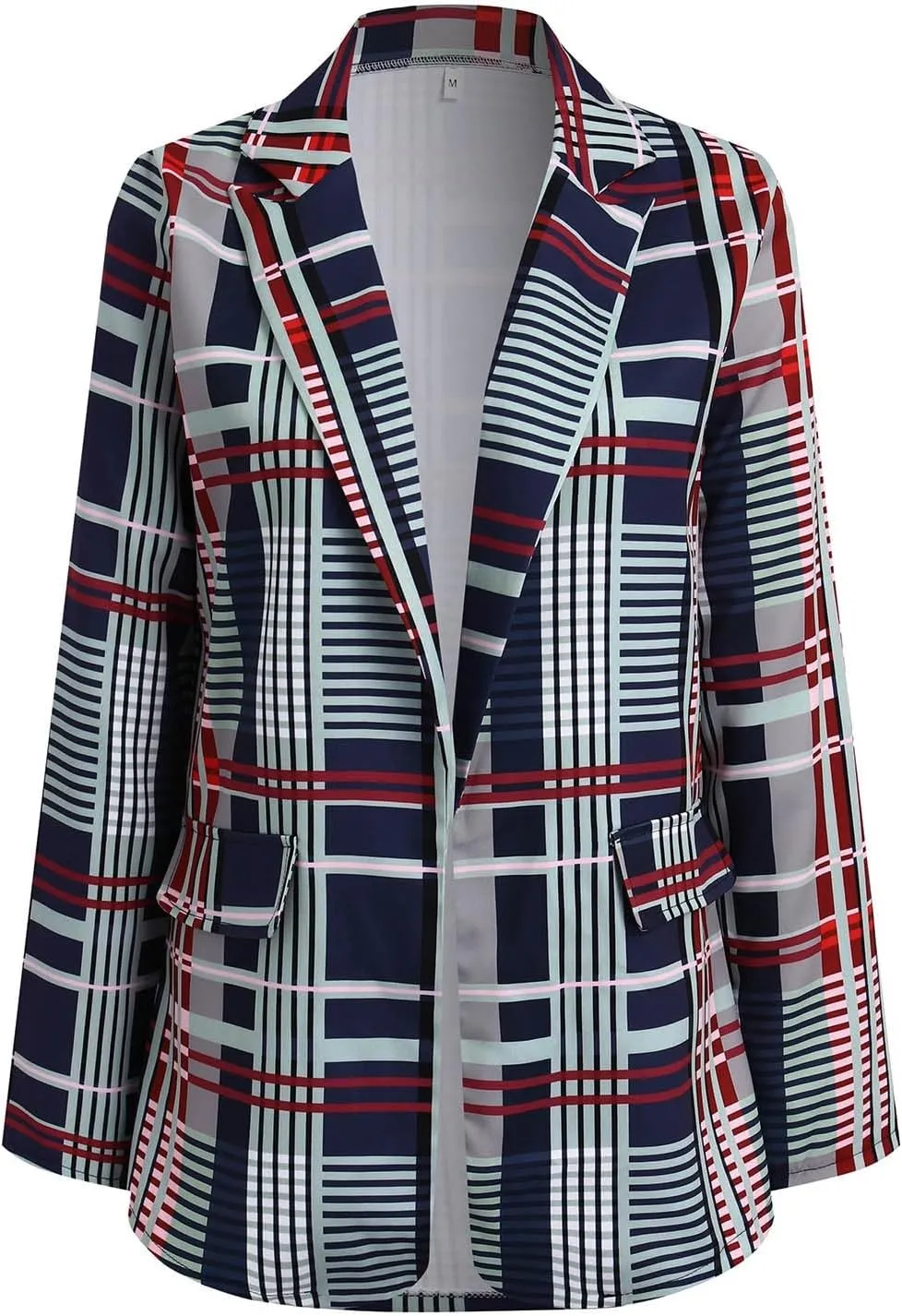Women's Casual Fashion Printed Lapel Long Sleeved Jacket Trench Coat Women Womens Coat