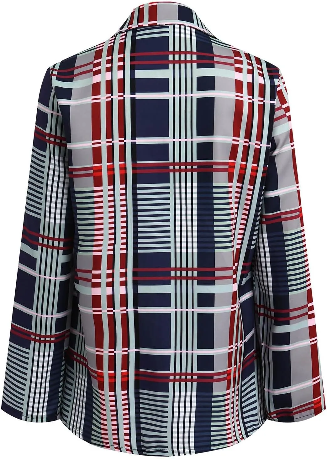 Women's Casual Fashion Printed Lapel Long Sleeved Jacket Trench Coat Women Womens Coat