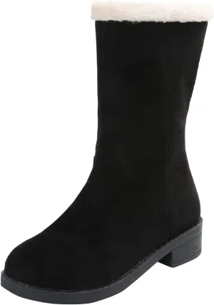 Women's Snow Boots Slip on Womens Insulated Waterproof Winter Snow Boots Cute Winter Boots for Women 2023 Wide Snow Boots for Women Wide Width Botas De Trabajo Para Mujeres Contra El Agua