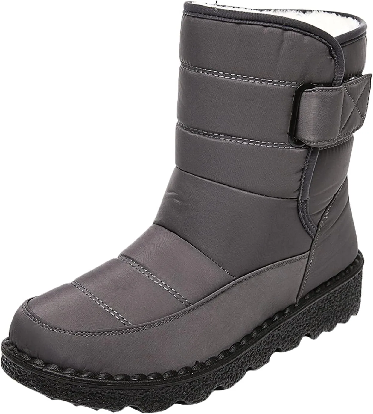 Women's Wide Width Go Snow Boots Womens Boots Winter Waterproof Tall Women's Snow Boots Size 12 Waterproof Comfortable Walking Boots Women Botas Con Casquillo Y Contra El Agua Para Mujer De Trabajo