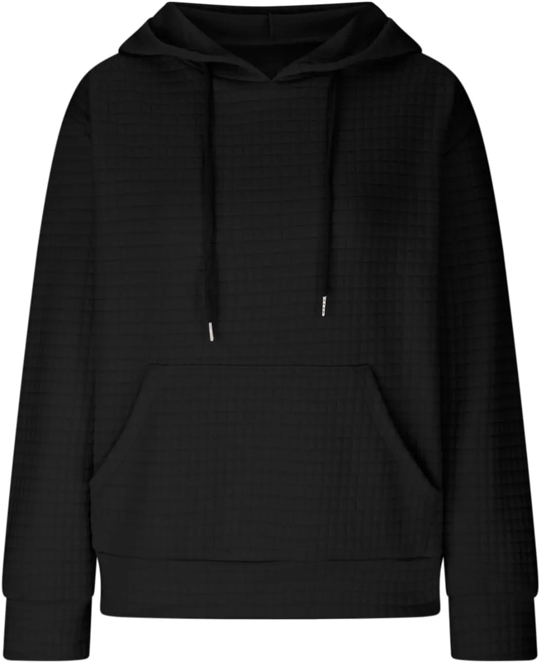 XUNRYAN Womens Waffleknit Shacket Jacket 2023 Fall Fashion Long Sleeve Casual Button Down Shirts Jackets Zip Up Hoodie Coat